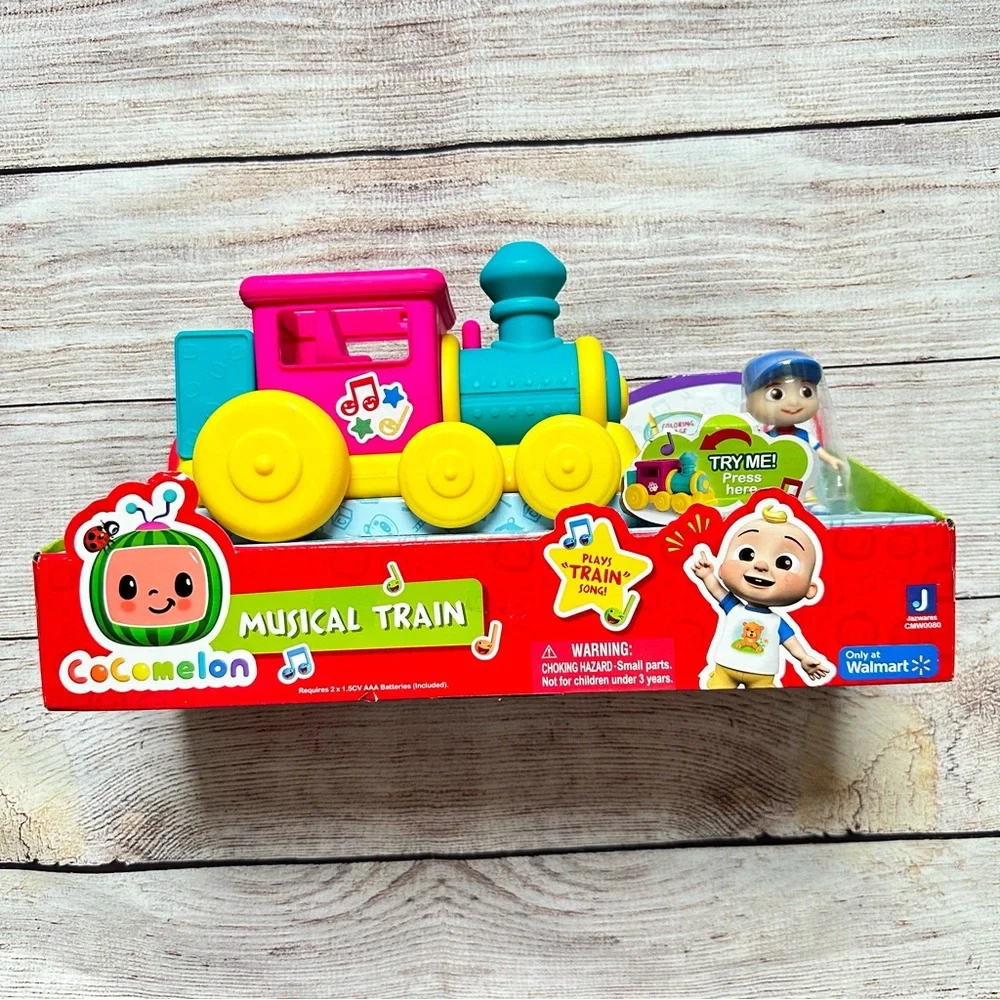 COCOMELON JJ Train Play-set NeW - Picture 1 of 4
